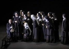 Un momento de la representación de 'Dialogues des Carmélites' en Les Arts.