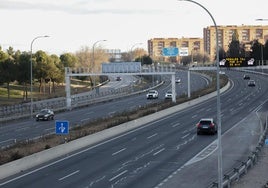 Una carretera en España.