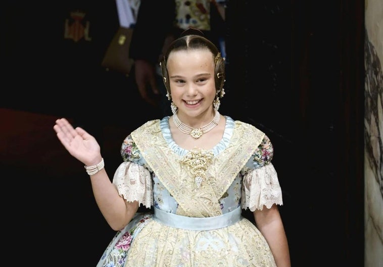 Así hemos vivido la exaltación de Lucía García, fallera mayor infantil de Valencia 2025