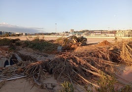 Las máquinas y operarios ya están trabajando en las diferentes áreas afectadas del Circuit.