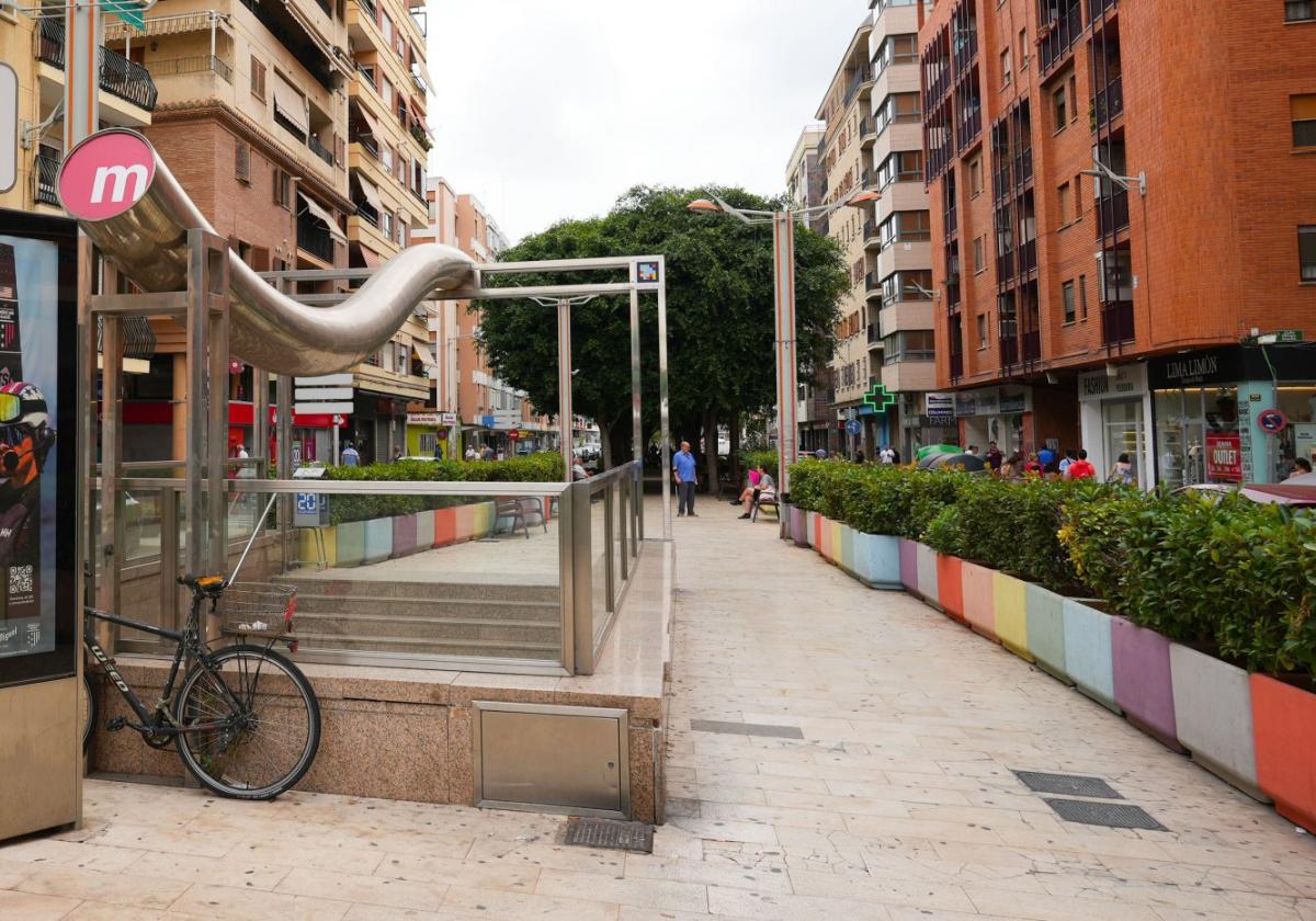 La avenida Gregorio Gea de Mislata.