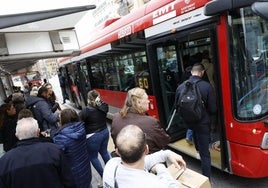 Un autobús de la EMT, en una imagen de archivo.