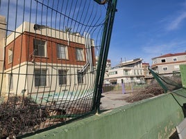 Estado del colegio Blasco Ibáñez de Alginet.