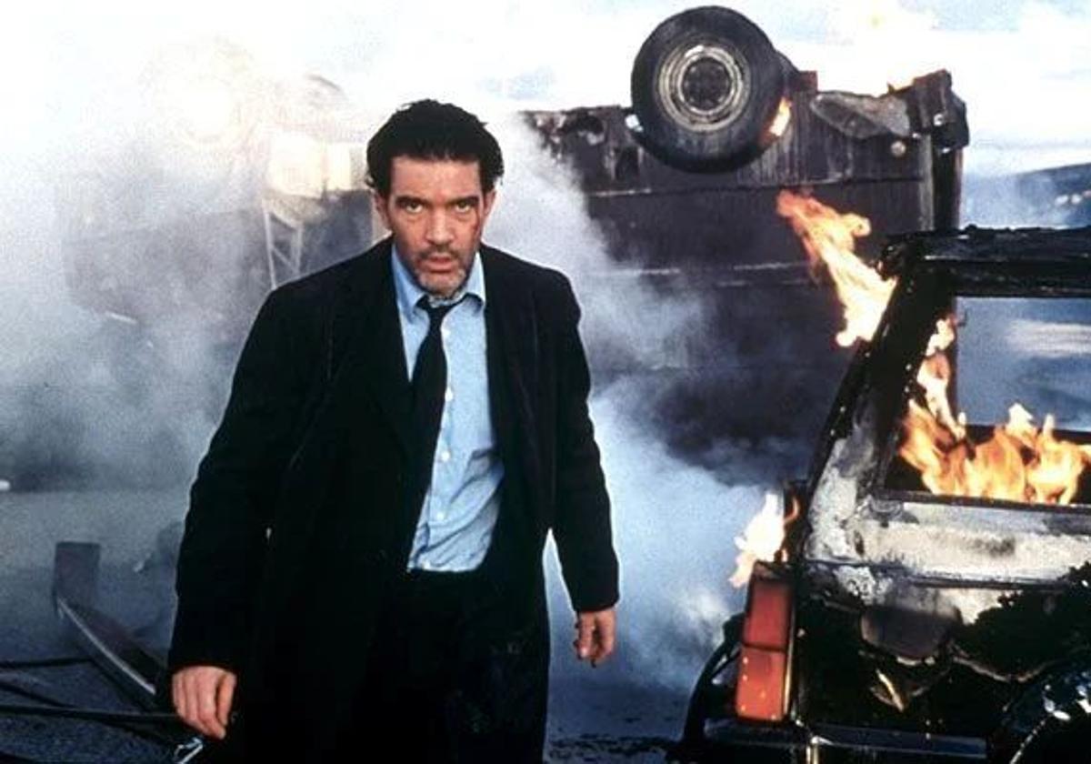 Antonio Banderas en 'Enemigos: Ecks contra Sever'.