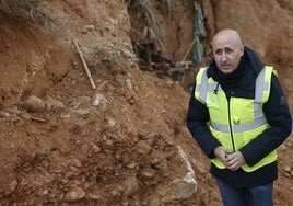 El presidente de la Confederación, Miguel Polo, este miércoles en Torrent.