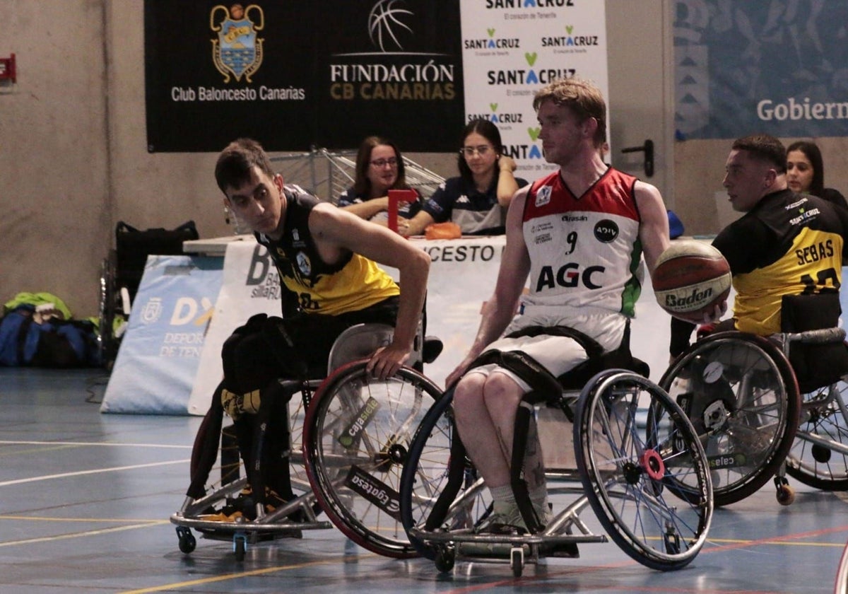 Una acción de un partido del UGP UPV-In de esta temporada.