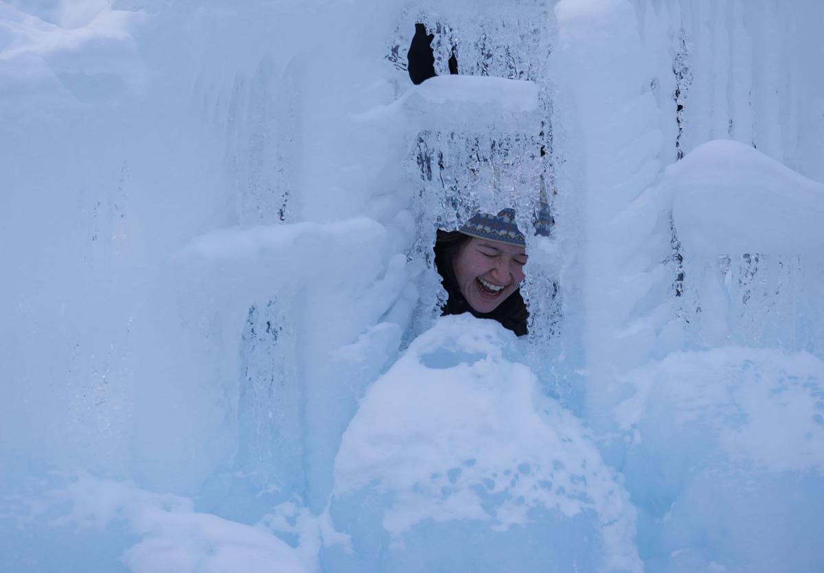 El espectáculo de los castillos de hielo de New Hampshire