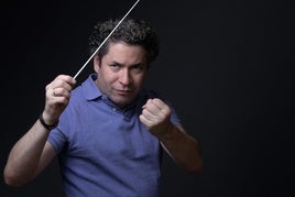 El director de música, Gustavo Dudamel.