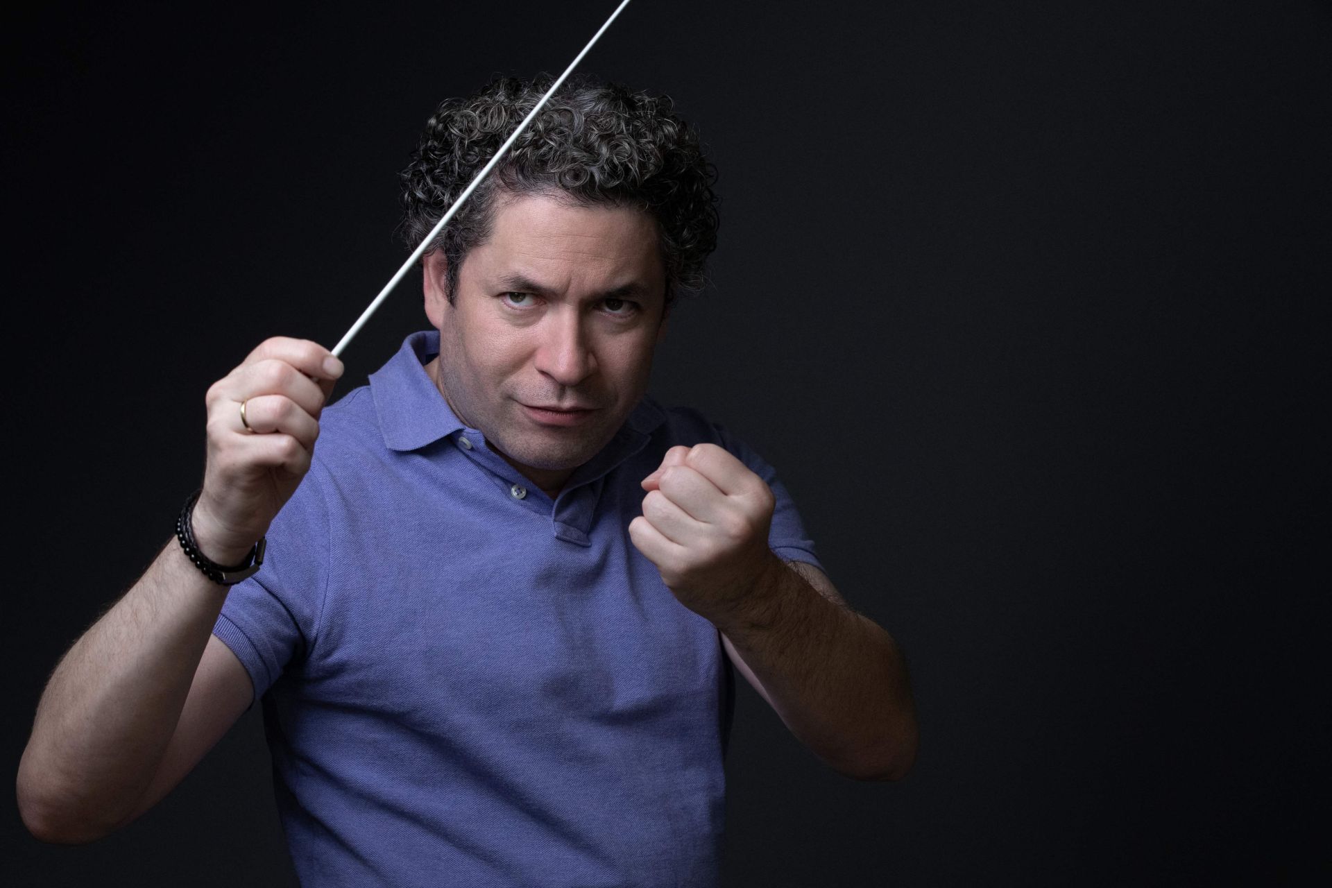 El director de música, Gustavo Dudamel.