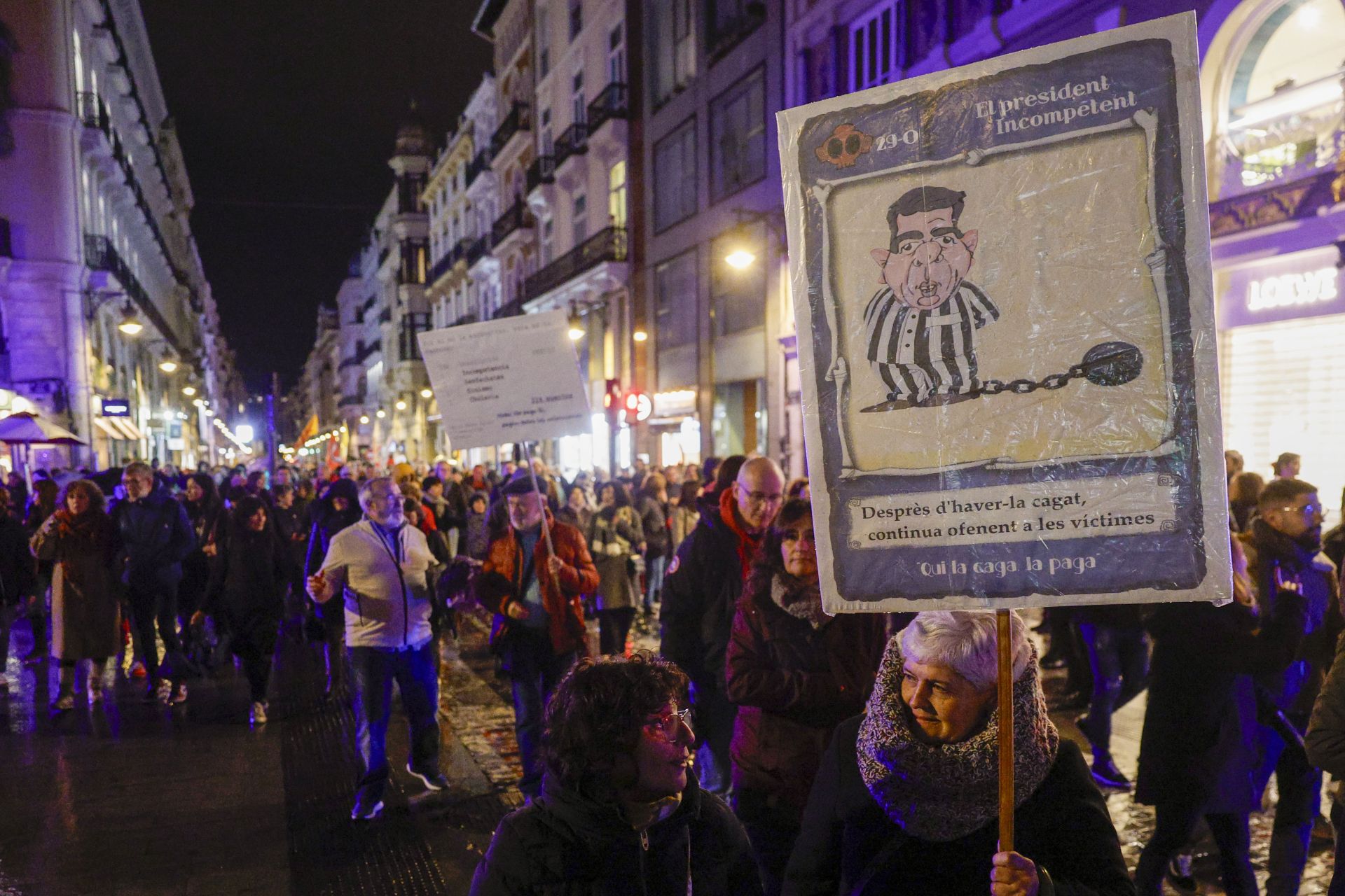 FOTOS | Manifestación en Valencia contra la gestión de la dana y para exigir la dimisión de Mazón
