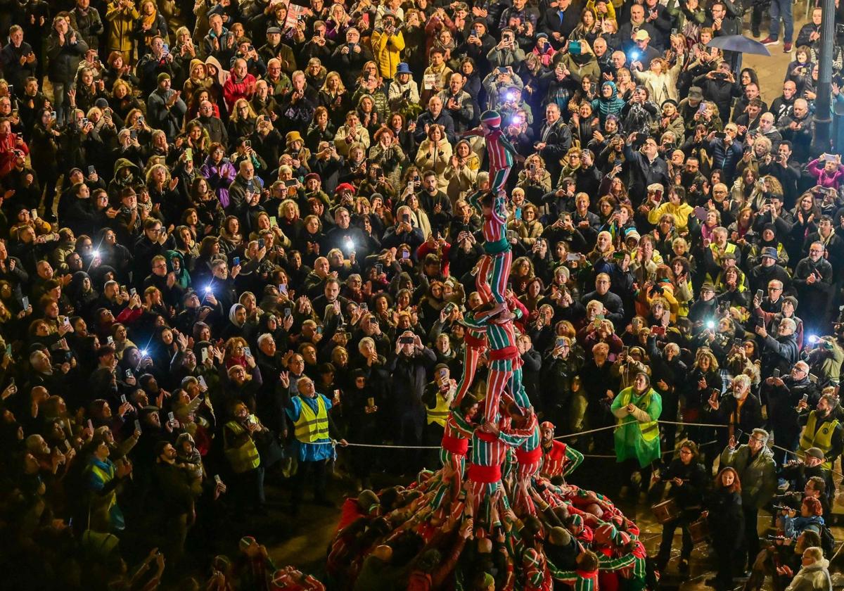 Manifestación de este sábado en Valencia.