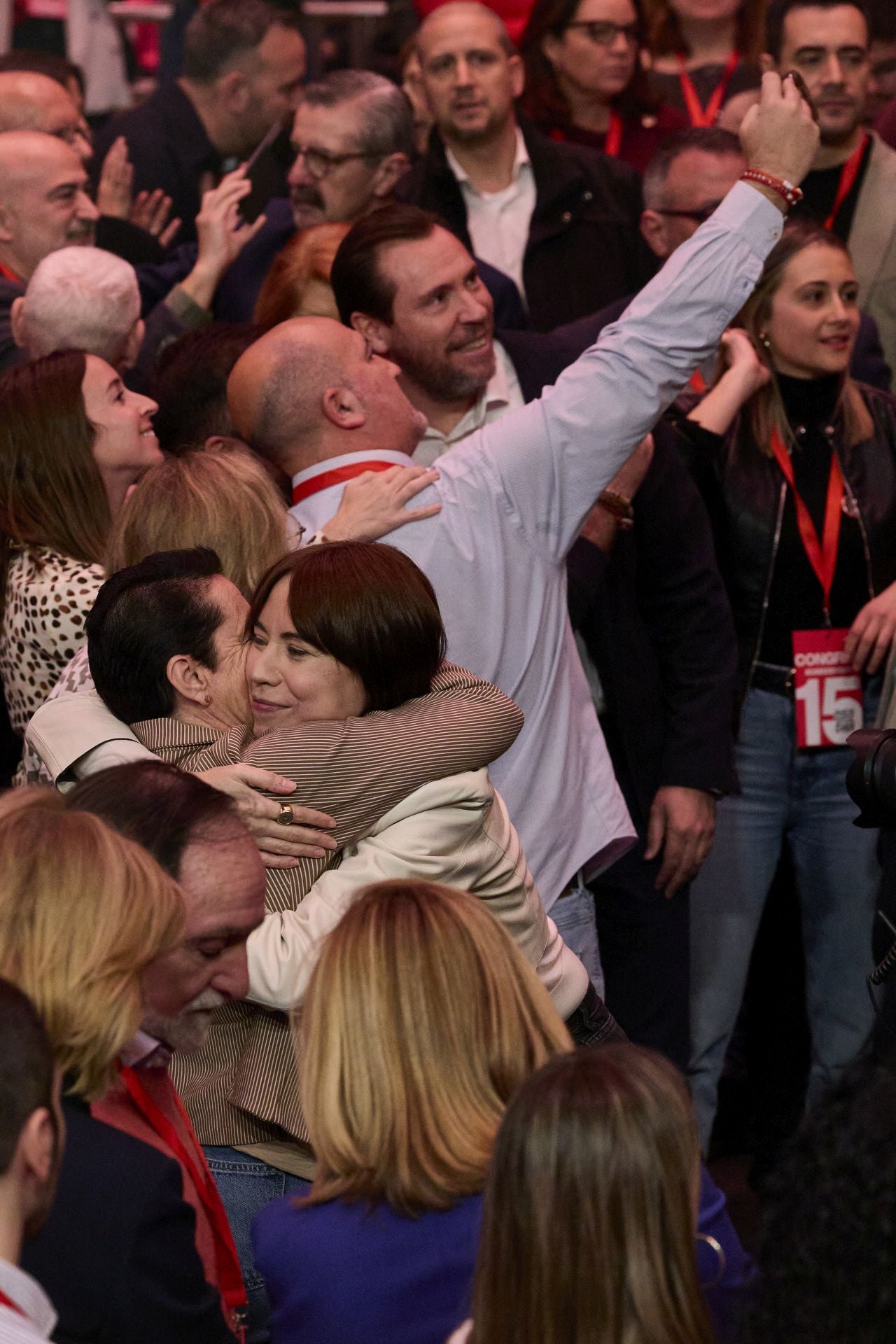 Óscar Puente y Diana Morant clausuran el XV Congreso del PSPV-PSOE en Valencia