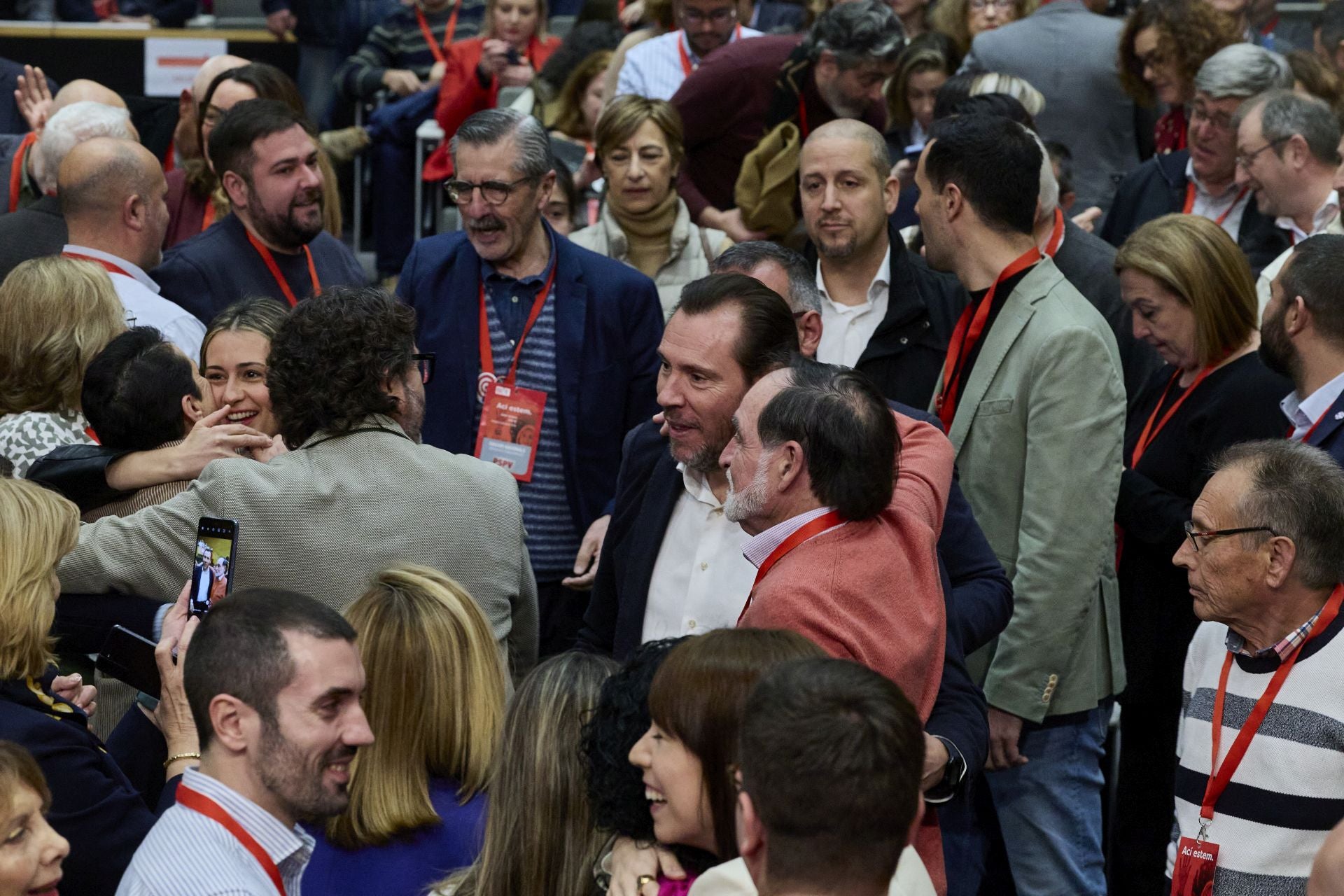 Óscar Puente y Diana Morant clausuran el XV Congreso del PSPV-PSOE en Valencia