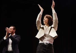 Morant, antes de su discurso de clausura en el congreso de los socialistas.