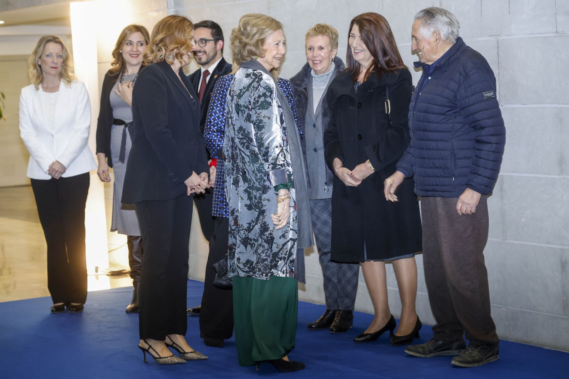 La Reina Emérita Sofía asiste al concierto solidario de Gustavo Dudamel en Valencia