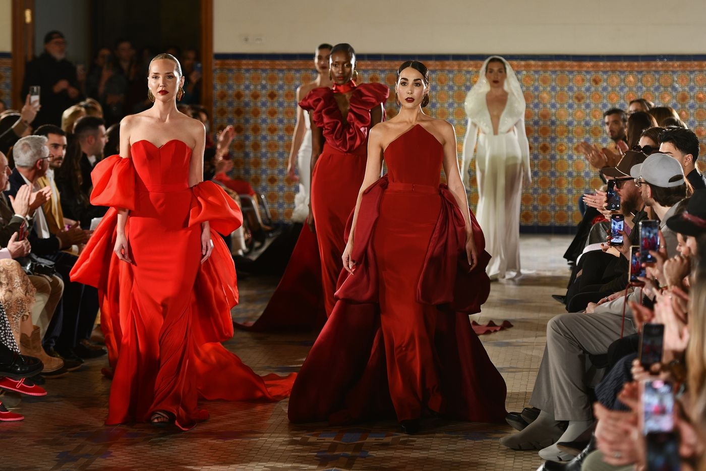 Última jornada de la Mediterránea Fashion Week en Valencia