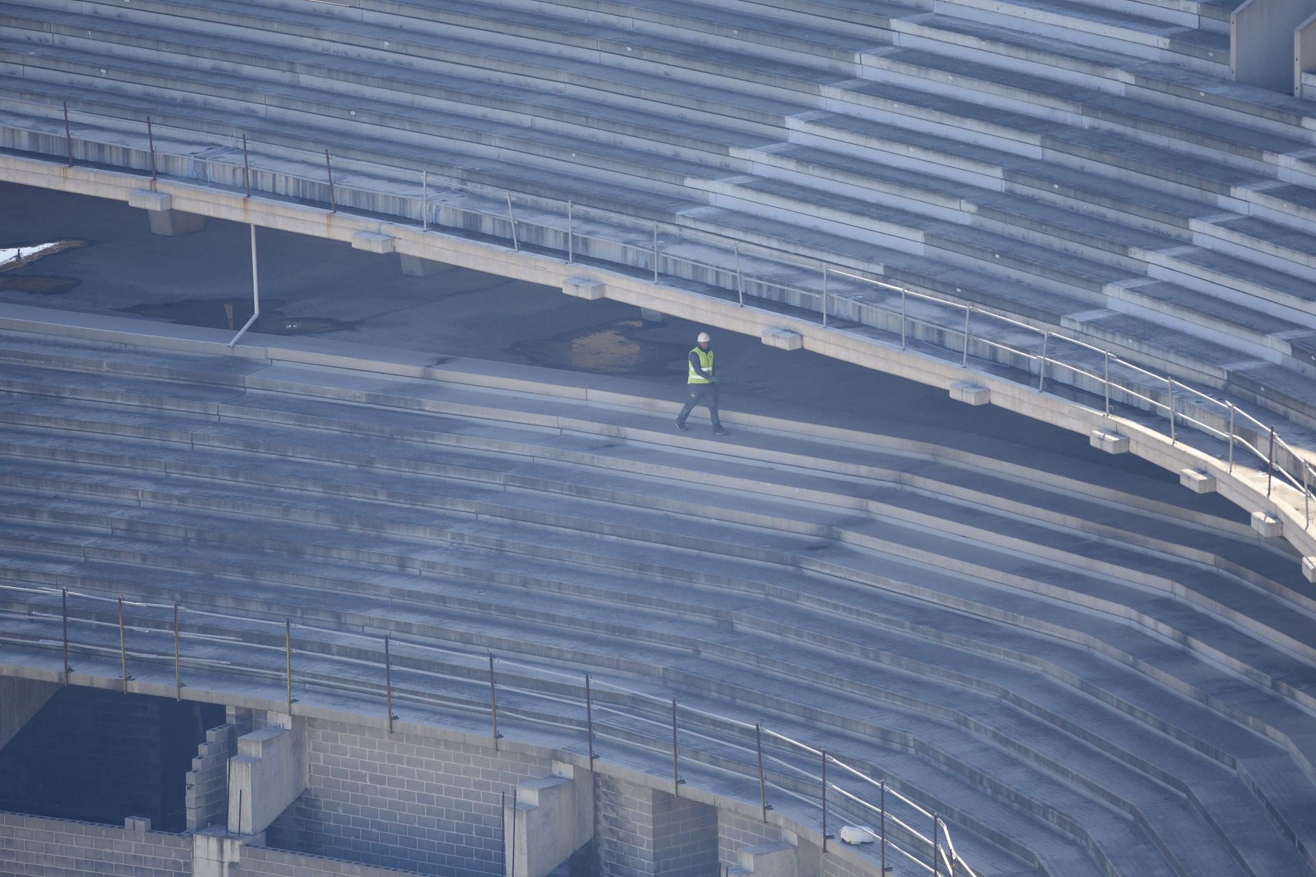 Así están actualmente las obras del nuevo Mestalla