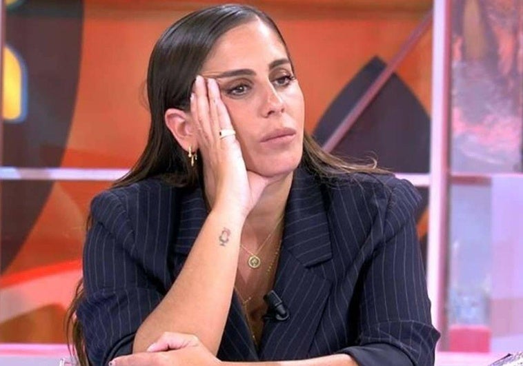 Anabel Pantoja durante sus colaboraciones en 'Sálvame'.