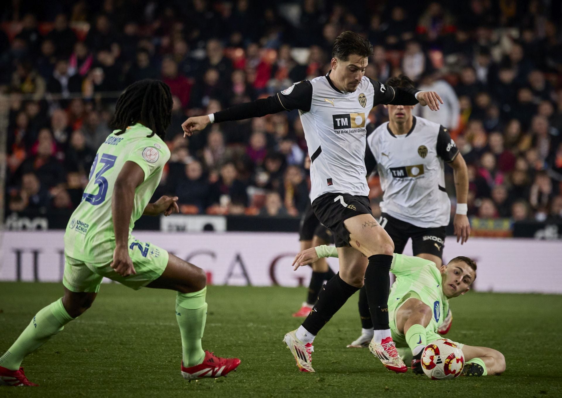 FOTOS | Valencia CF-FC Barcelona de Copa del Rey