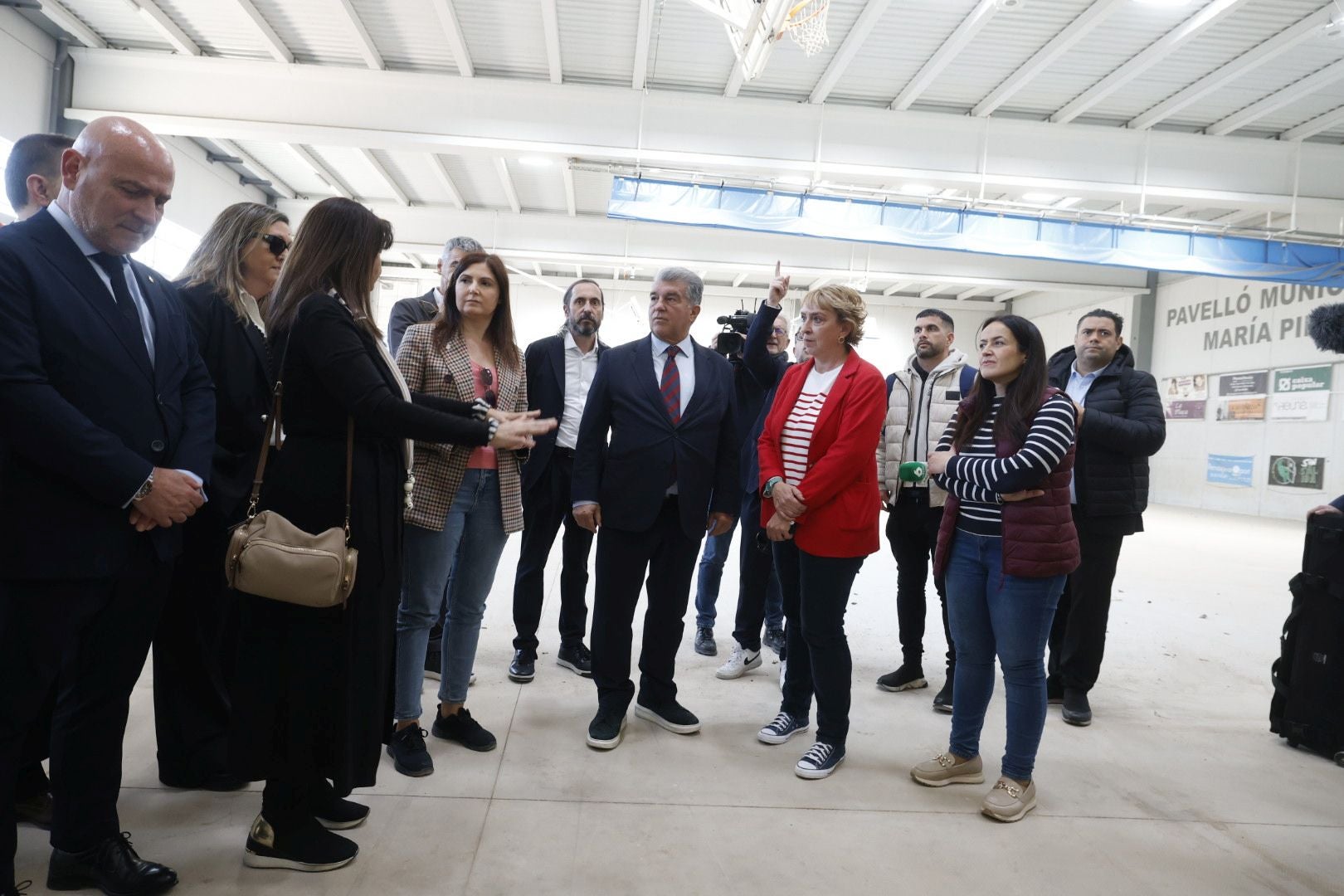 Fotos: Joan Laporta visita la zona cero de la dana en Valencia