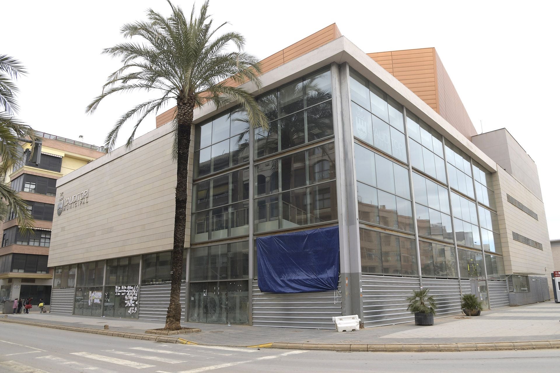 Sede del Ayuntamiento, también afectada por la dana.