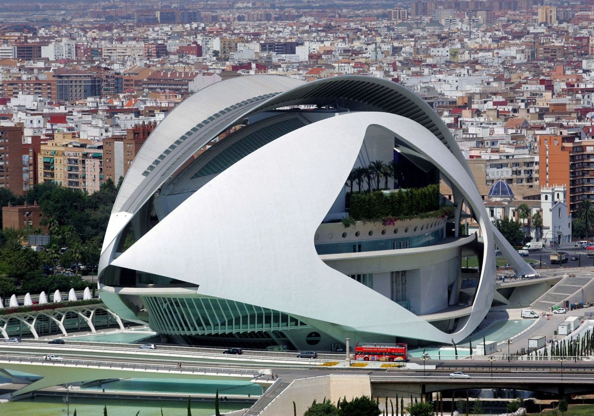 El Palau de Les Arts Reina Sofía.