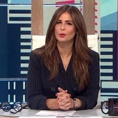 Nuria Roca, atónita ante un comentario de Juan del Val en pleno directo