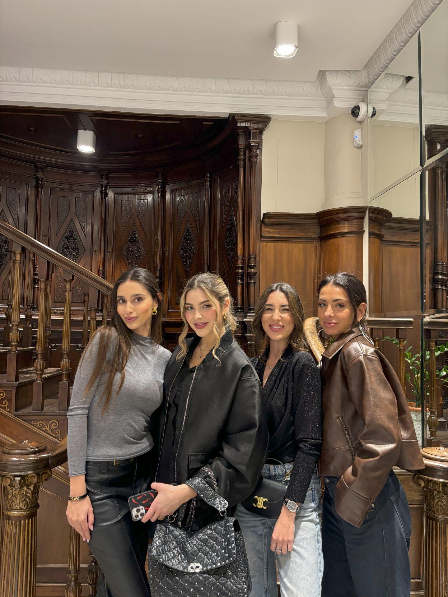 Olivia Marco, Isabella Leopardi, María Manuel y Marta Ferrando.