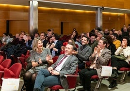 José Capilla, en el paraninfo de la UPV, tras conocer los resultados.