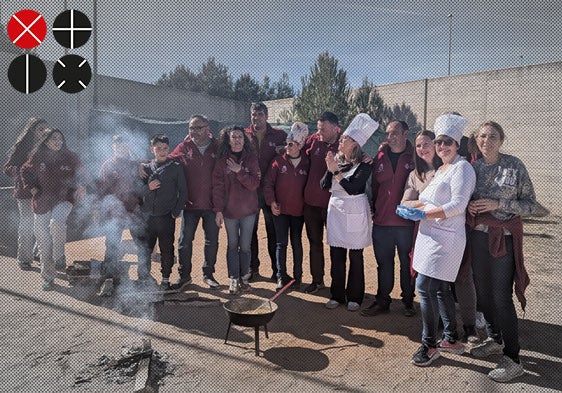 Participantes en el concurso de cachulí de Requena.