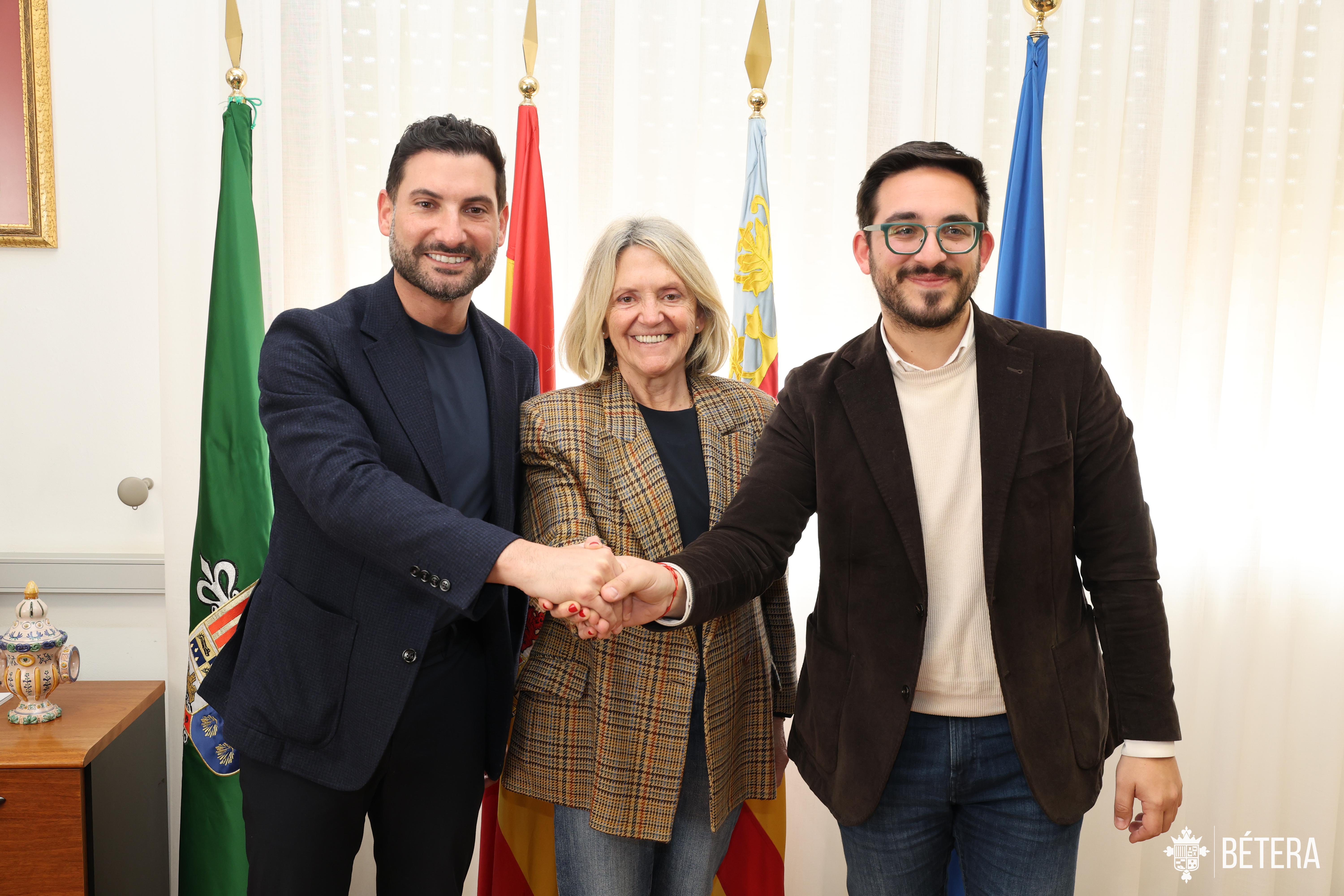 Stephane Soriano, Elia Verdevío y Héctor Troyano.