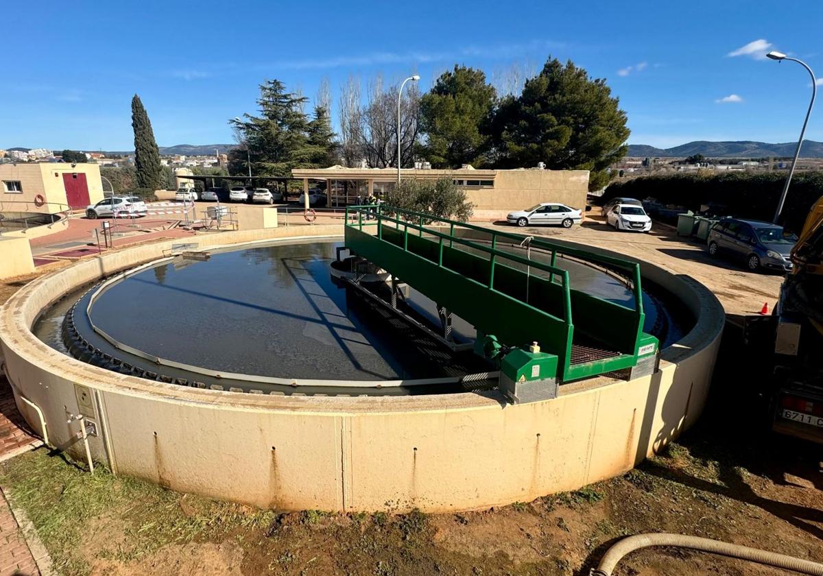 Instalaciones en Utiel dañadas por la dana.