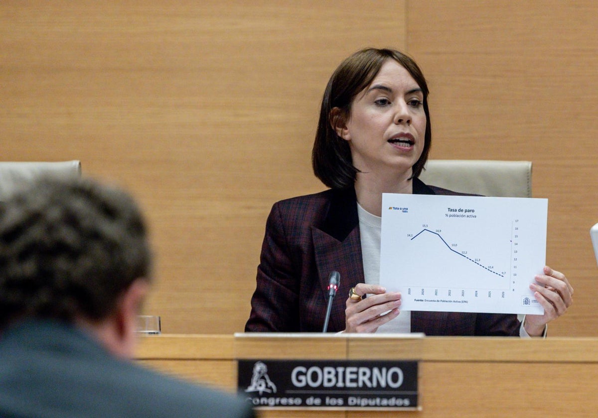 Morant, durante su comparecencia en el Congreso la semana pasada.