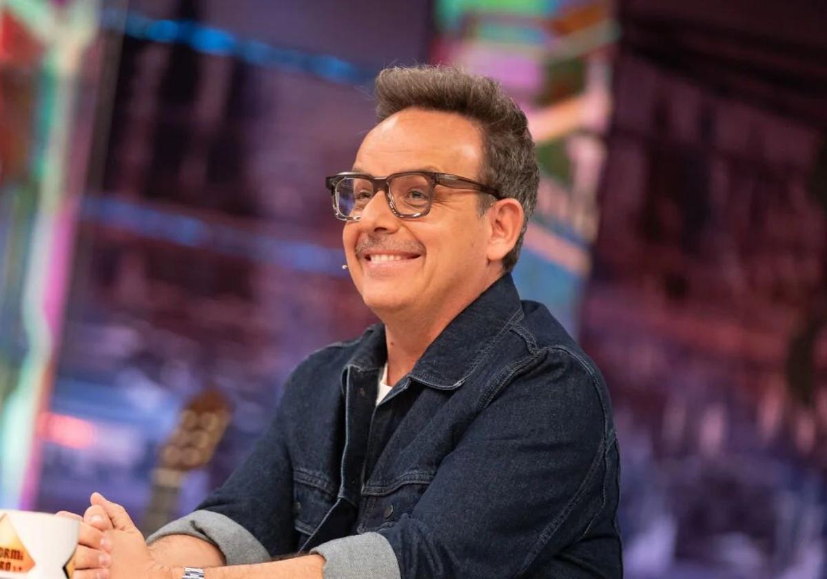 Àngel Llàcer, en su visita a 'El Hormiguero' del miércoles.