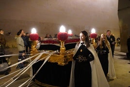 El paso de La Camilla, en la procesión de Semana Santa.