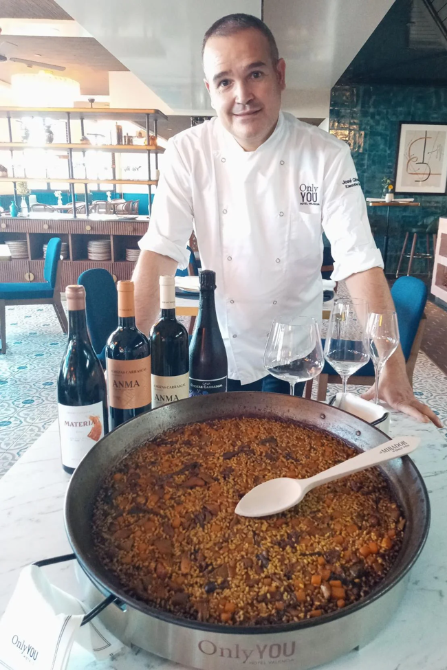 El cocinero José Climente.