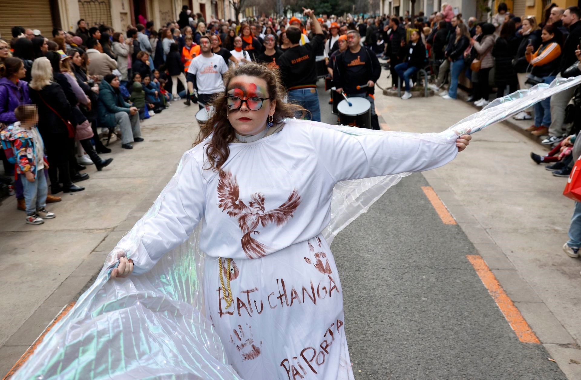 El carnaval revoluciona las calles de Ruzafa