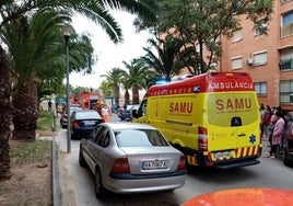 Una ambulancia SAMU en una imagen de archivo.