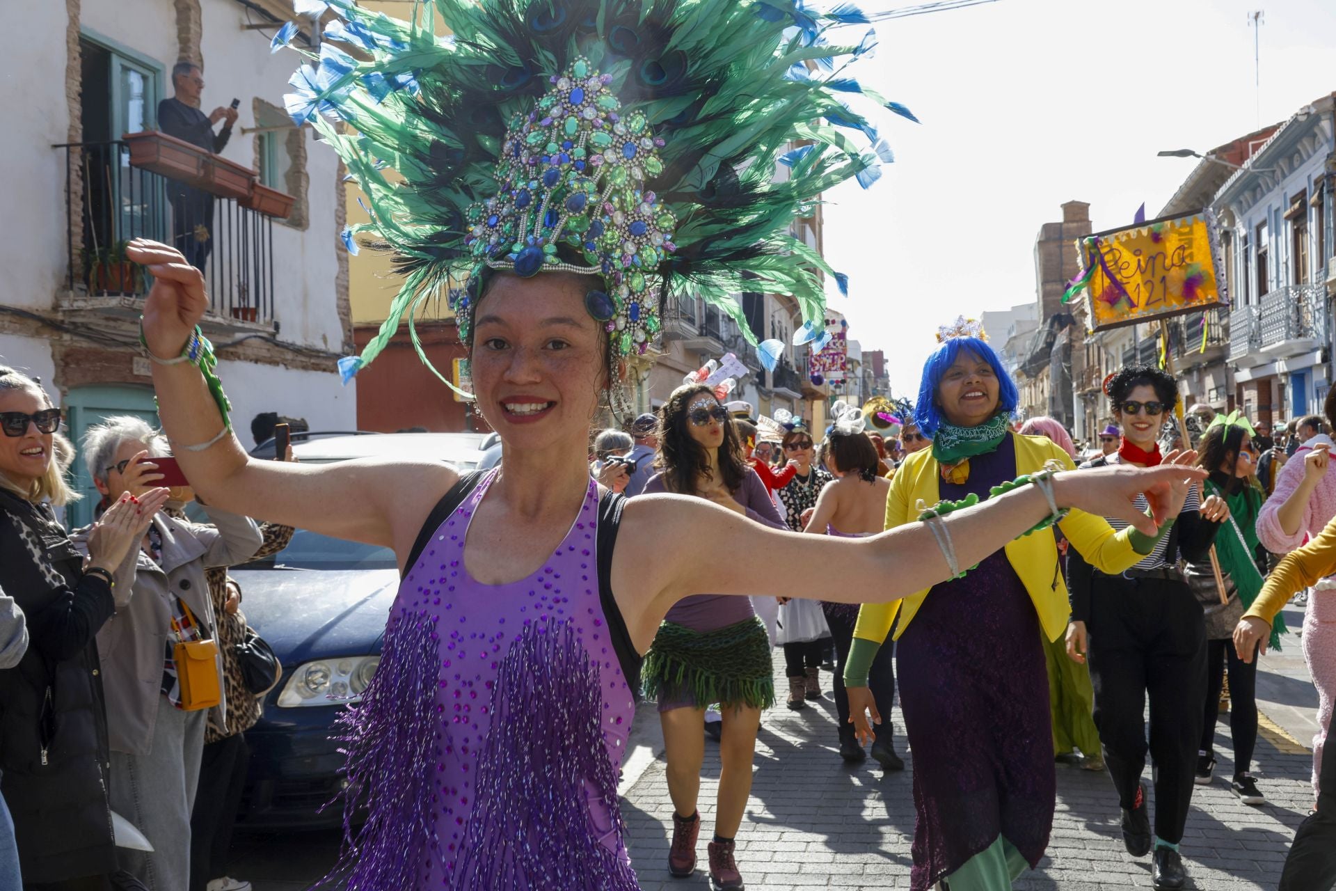 Las mejores fotos del carnaval del Cabanyal en Valencia 2025