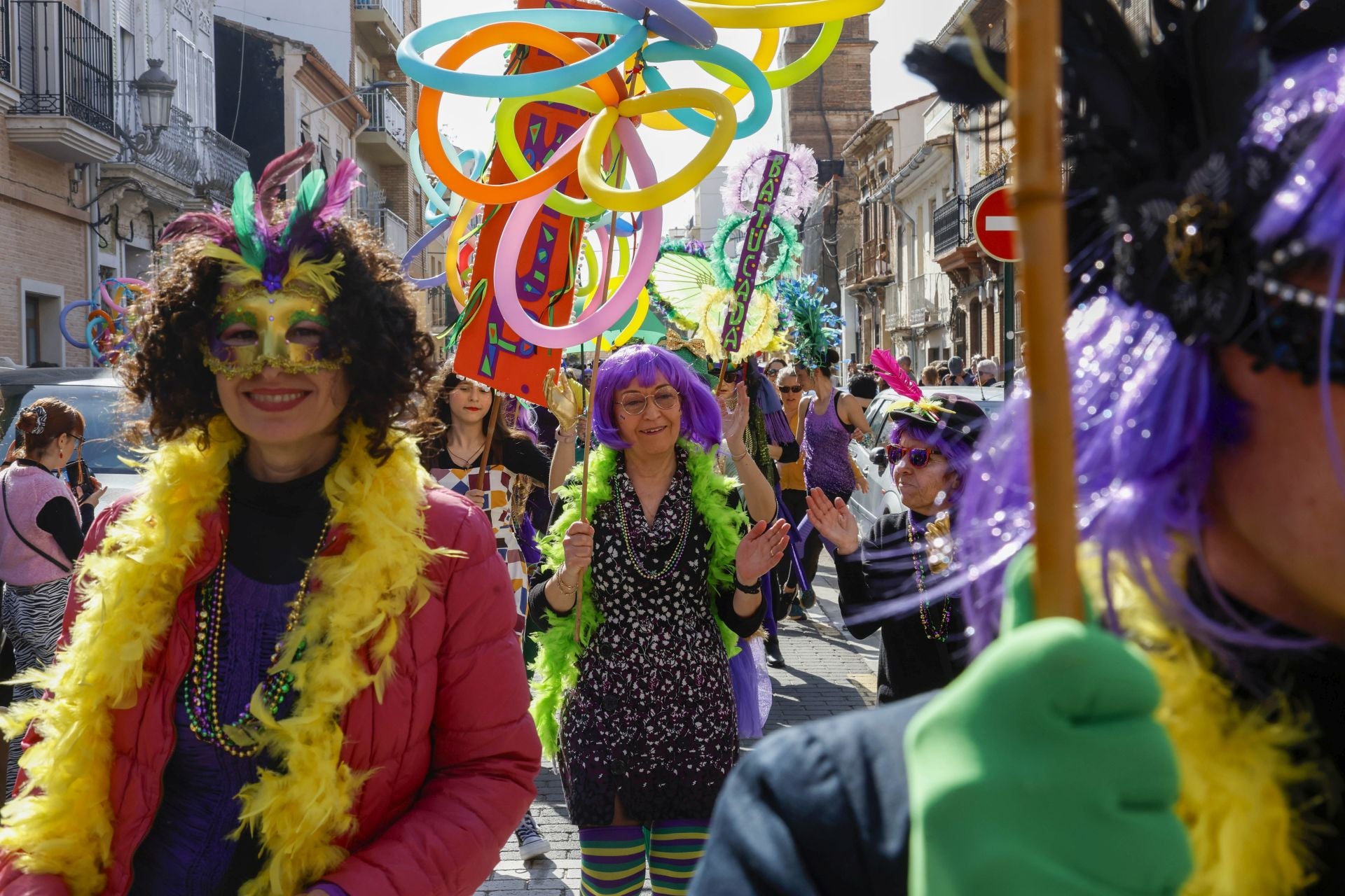 Las mejores fotos del carnaval del Cabanyal en Valencia 2025