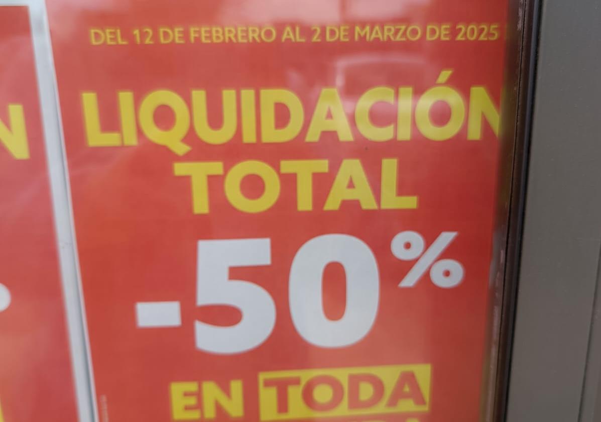 Una conocida tienda de decoración y regalos cierra en un centro comercial de Valencia y pone todo en liquidación