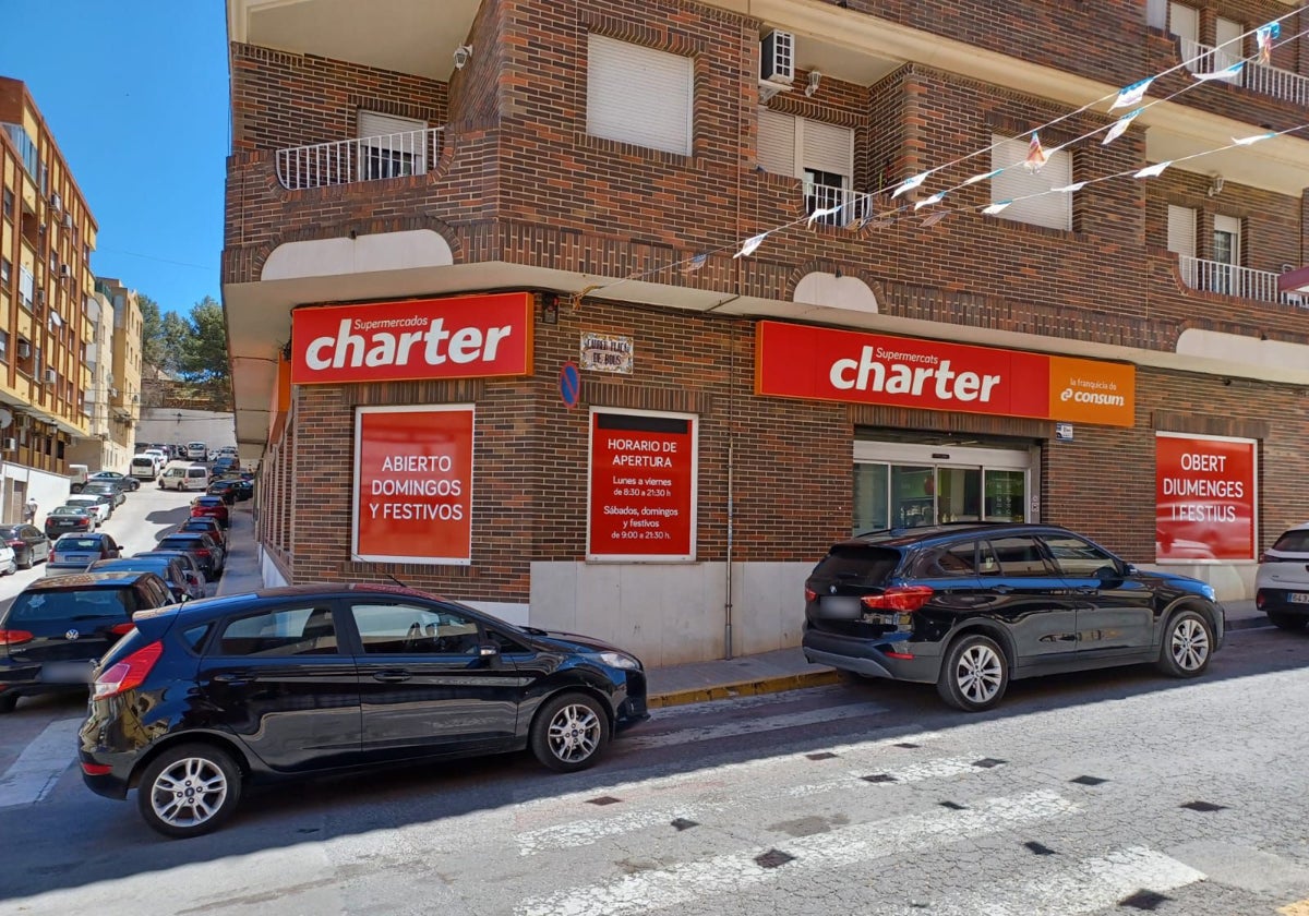 Una tienda de Charter en Benaguasil.