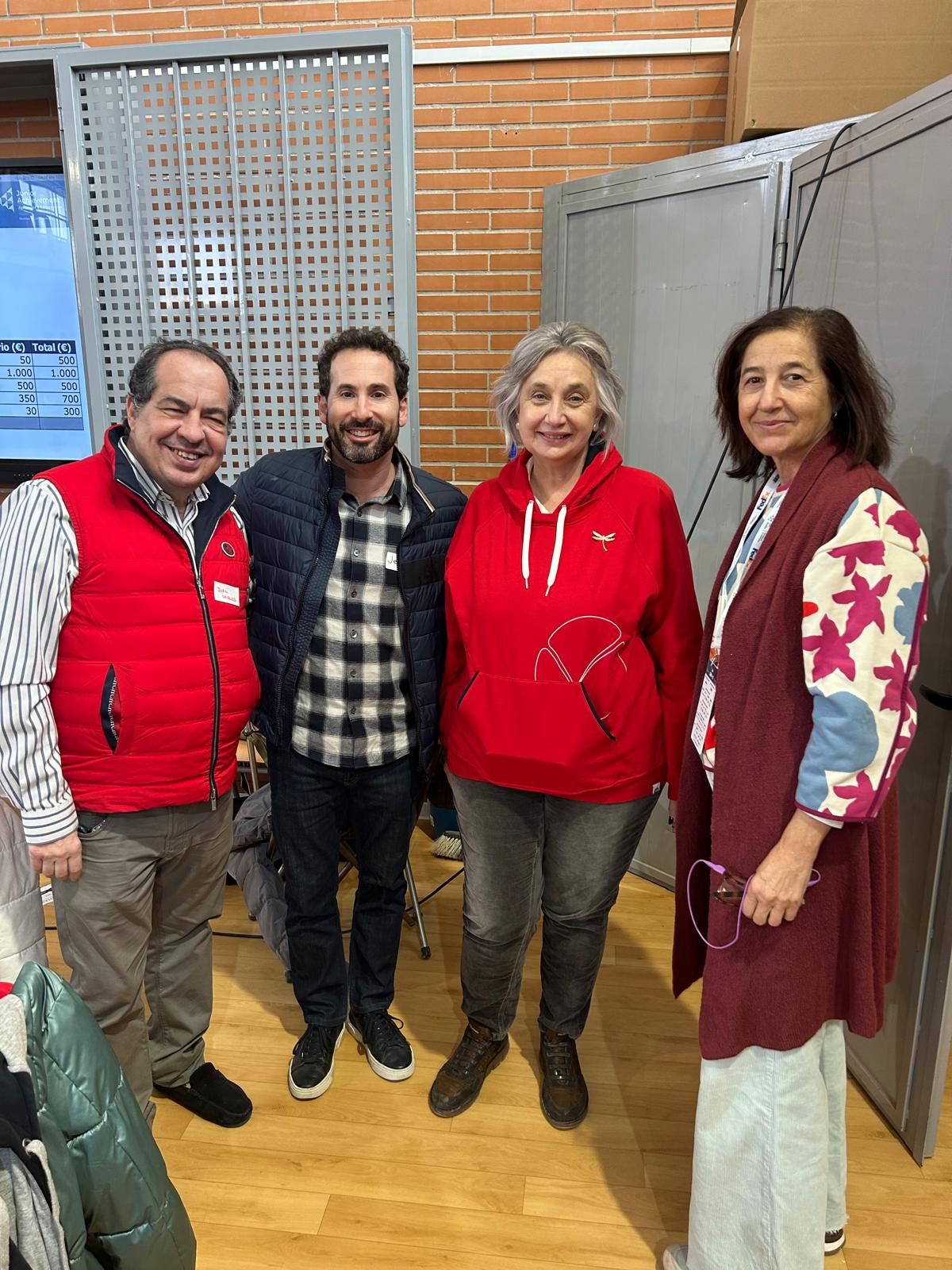 Juan Carlos Cubeiro, Jeff Hittner, Carmen Pellicer y Lucía de Zavala.