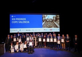 Los Premios COPE Valencia acogen la gala más emotiva de su historia