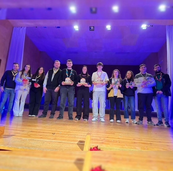 Los grupos ganadores del Festival de la Canción.