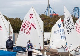 Veleros participantes de la regata.