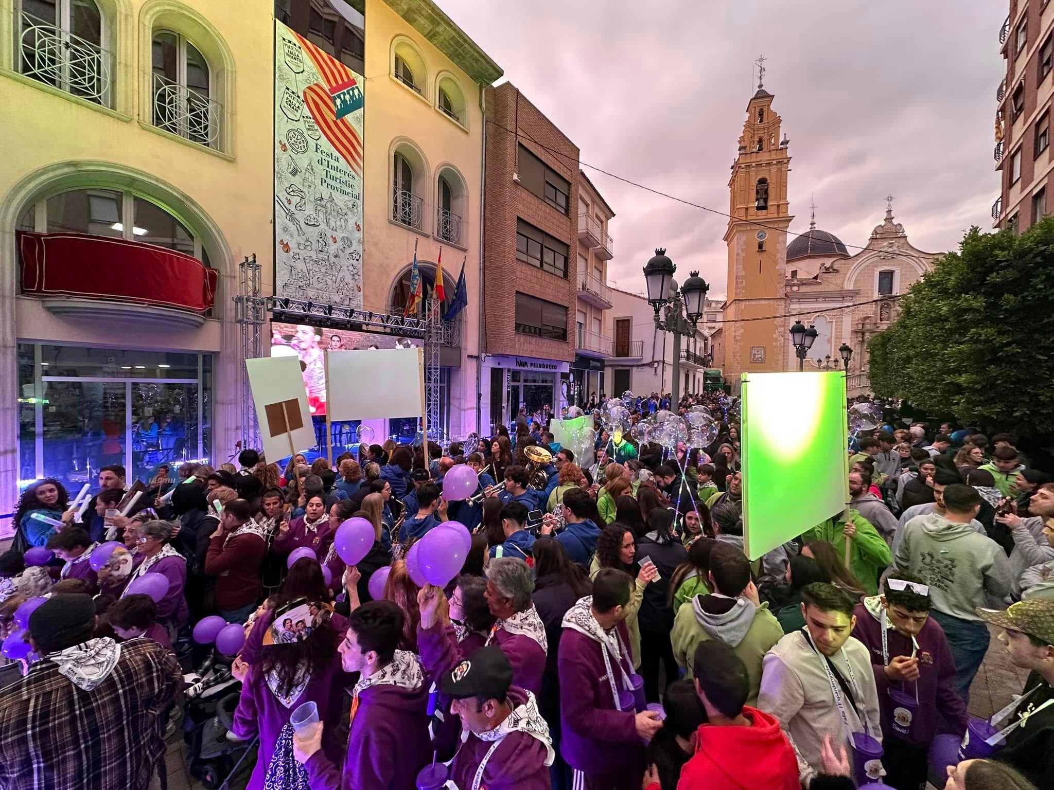 Ambiente festivo en Benaguasil.