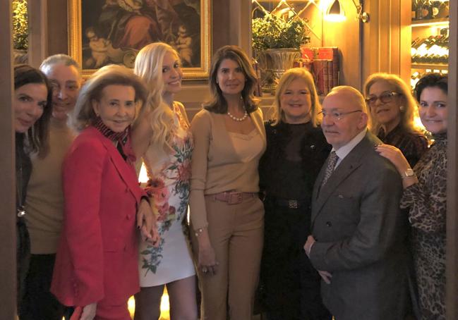 Cristina Macías, Esteban Rodríguez, Mayrén Beneyto, Natalia Martínez, Esther Pastor, Carmen de Rosa, Amado Ortells, Maity Moroder y Ángela Pla.