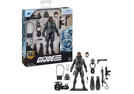 G.I. Joe Classified Series, 60.º Aniversario, Marinero de acción - Buzo de reconocimiento