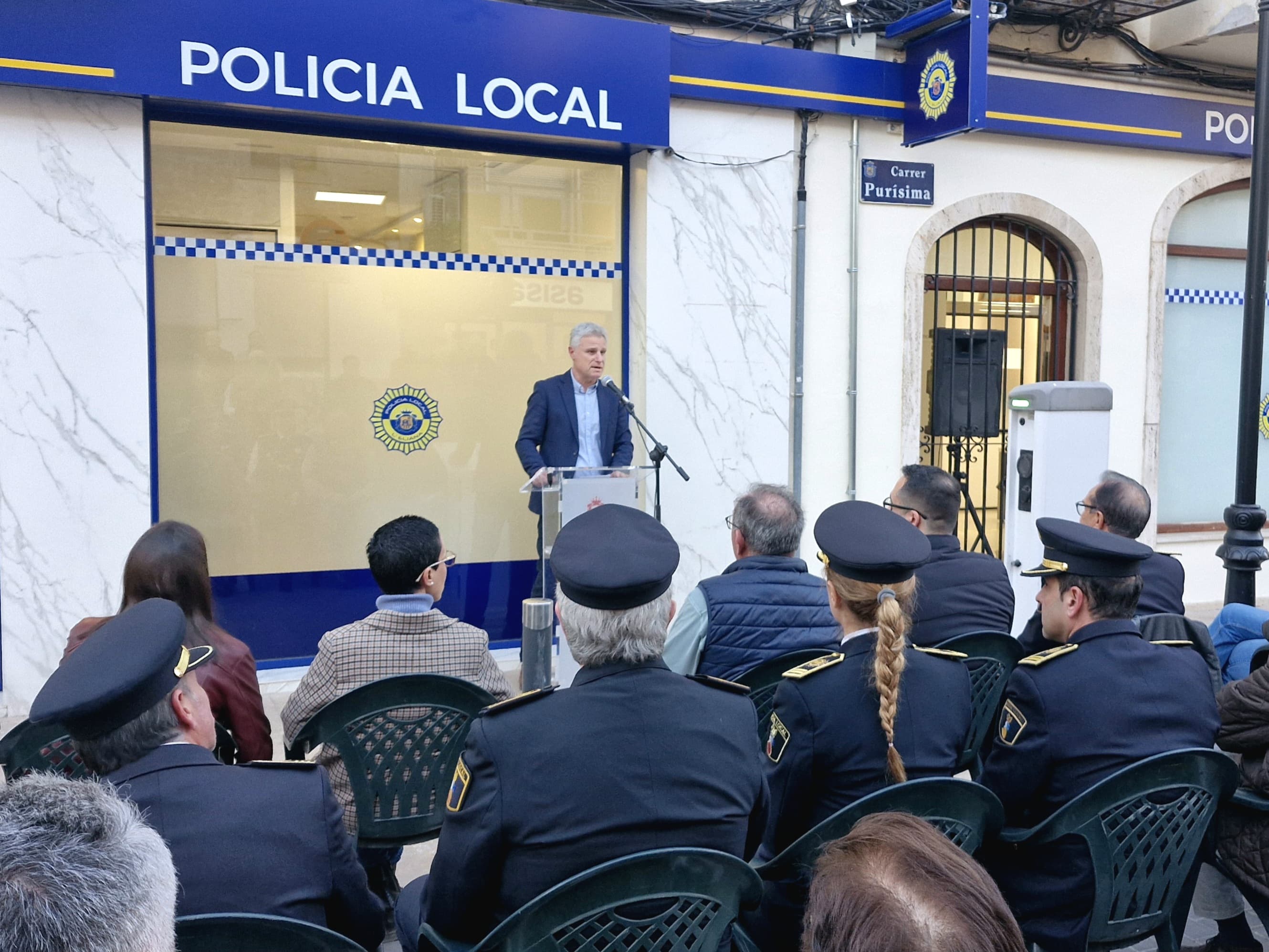 Un momento del acto de presentación.